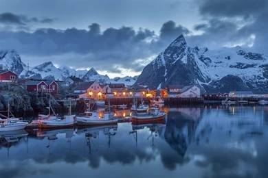 Moskenes Norway Beautiful Scenery Wallpapers HD For Desktop