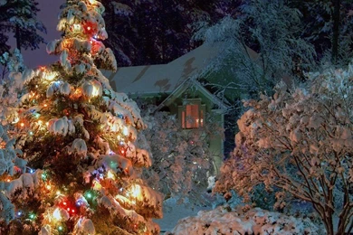 25 Christmas iPad Wallpapers