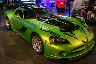 Green Dodge Viper Wallpapers Image