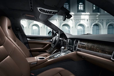 Porsche Panamera White Wallpapers Image