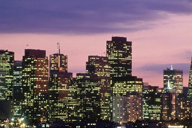 Wallpapers Houston Skyline 1024x768