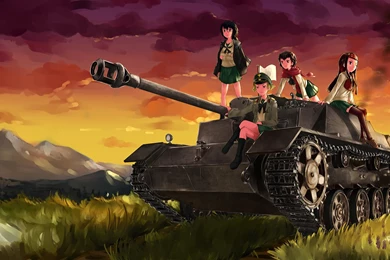 Wallpapers Girl Und Panzer