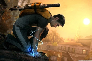 Infamous 2 HD Desktop Wallpapers : Widescreen : High Definition ...