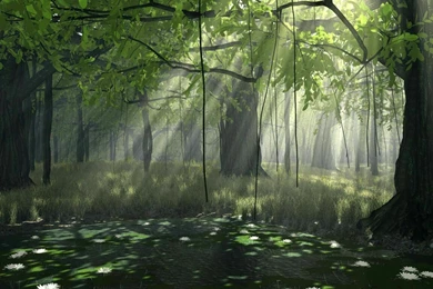 The Forest By Digitalblasphemy Digital Art Nature Wallpapers Image