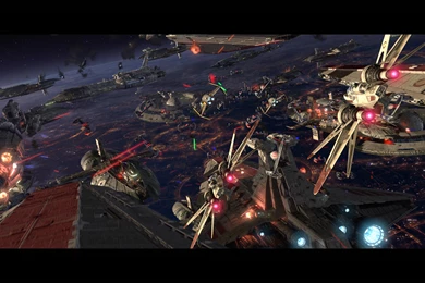 Star Wars, Sith, Revenge, Battles, Coruscant :: Wallpapers
