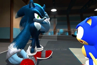 Sonic The Werehog ~ Can't Fight The Moonlight By MyZelda9 On ...