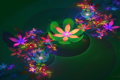 3D Flowers Wallpapers » WallDevil Best Free HD Desktop And Mobile ...