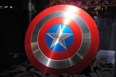 Captain America Shield Wallpaper, Size: 1600x1200