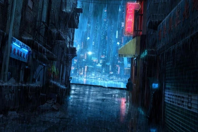Rainy Night Wallpapers (