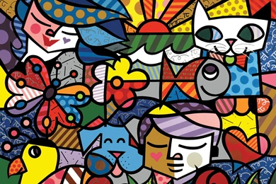 Modern Art Desktop Wallpapers