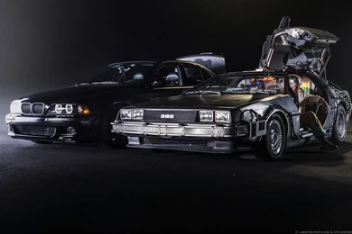 2014 Delorean Time Machine By Team Timecar Wallpapers