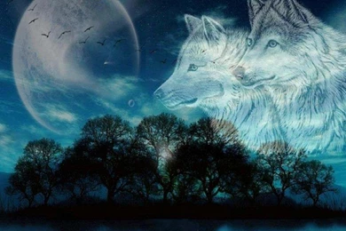 Wolf Moon Wallpapers (
