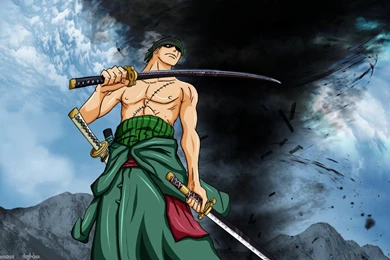 One Piece Luffy And Zoro Wallpapers Mobile For Desktop Uncalke.com