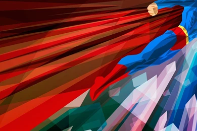 HD Backgrounds Superman Art Fan Abstract Design Superhero Wallpapers ...