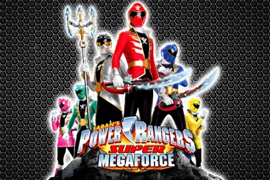 Power Rangers Super Megaforce Red Ranger Wallpaper.