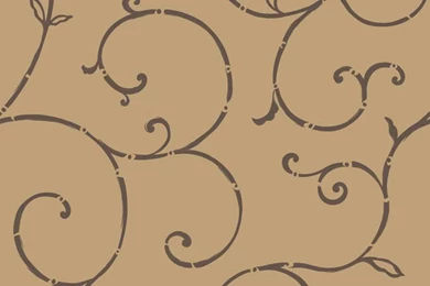 Gold Brown Bl0414 Scroll Wallpapers By York