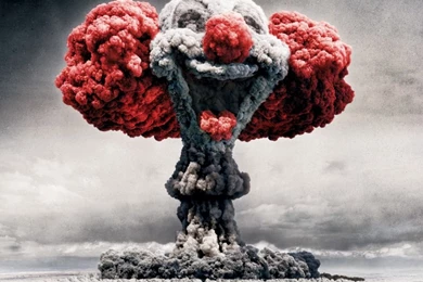 Funny Wallpapers Radioactive Clown