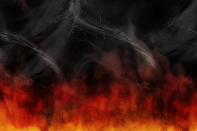 Red Fire Smoke Hell Wallpapers