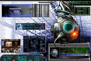 My Free Wallpapers Abstract Wallpapers : Skynet One