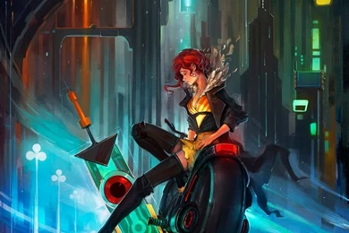 Transistor By Haryarti On DeviantART (714x1118) Phone Wallpapers ...