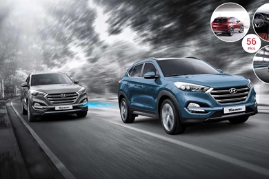 2016 Hyundai Tucson Front