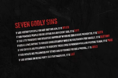 8 Atheist HD Wallpapers