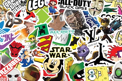 Sticker Bomb Computer Wallpapers, Desktop Backgrounds