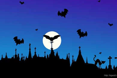 Download Halloween Silhouettes Wallpapers