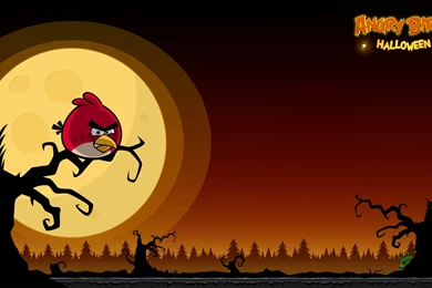 Halloween Wallpapers Game Angry Bird