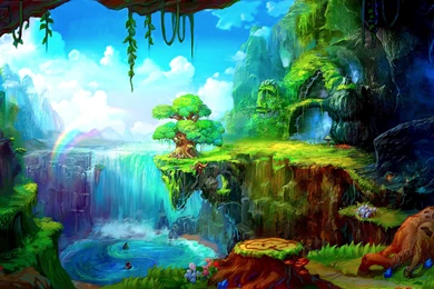 HEAVENLY PLACE WALLPAPER (