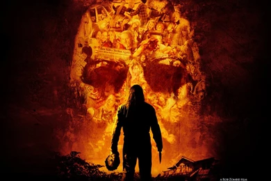 Wallpapers Skull Fire 1024x819