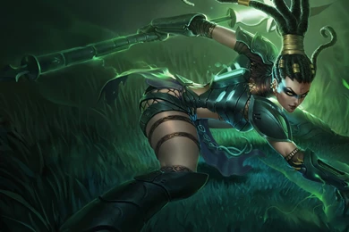 Nidalee League Of Legends Splash Head Hunter Skin HD Best ...