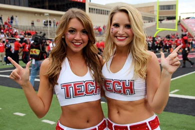 TEXAS TECH RED RAIDERS College Football Texastech Cheerleader ...