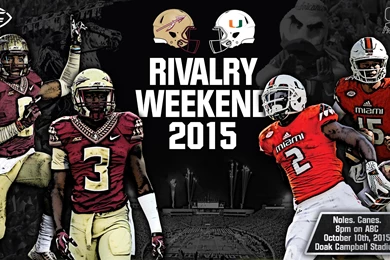 FSU Miami Rivalry Weekend Wallpapers (AND MORE!) Concepts ...