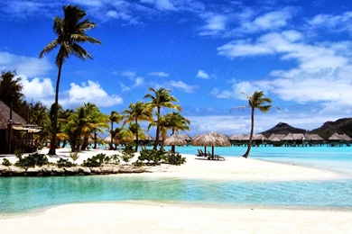 Exotic Beach Wallpaper, Size: 1600x900