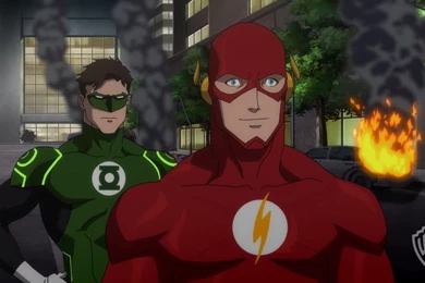 Justice League: War – The Flash Meets Batman For The First Time ...