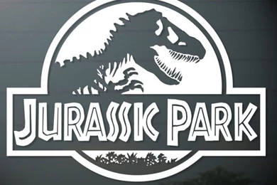 1 Piece Jurassic Park Dinosaur Bone Skull By Thaistickerpatch