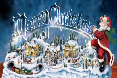 Thomas Kinkade Christmas Backgrounds Wallpapers Cave