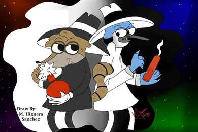 Mordecai And Rigby As Spy Vs Spy By FanChaosLevel3 On DeviantArt