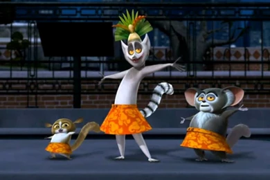 Image Cheerleader Julien penguins of madagascar 10814541 1024 ...