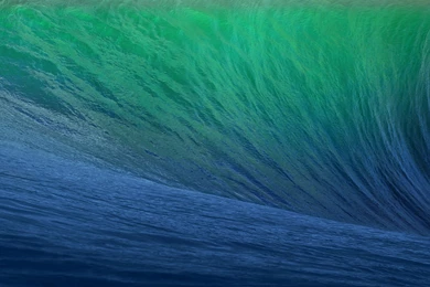 Wallpaper: Abstract, OS X Mavericks, Technology, Green And Blue ...