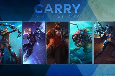 Video Games League Of Legends Graves Ezreal Vayne Kog Maw Ashe The ...