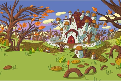 Adventure Time Landscape Wallpapers