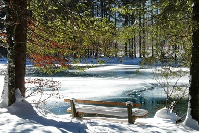 The Gallery For > Winter Wallpapers Widescreen