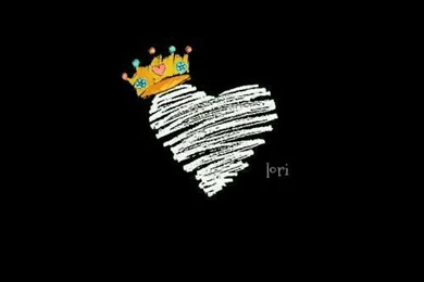 Heart/crown Wallpapers