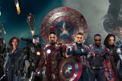 2016 Captain America Civil War 4K Wallpapers