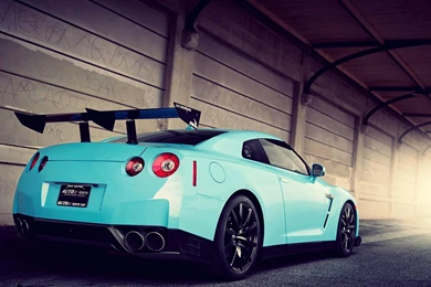 Blue Nissan Gtr Wallpapers Image