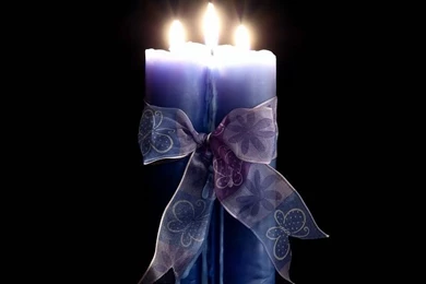 Chrisstmas Candlelight Christmas Candles And Decorations Photos ...