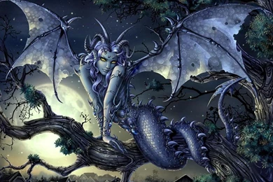 DEVIL GIRL WALLPAPER (