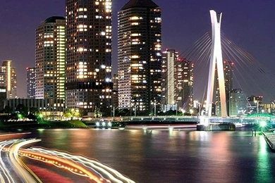 1080x1920 City Night Skyline Chicago Wallpapers HD